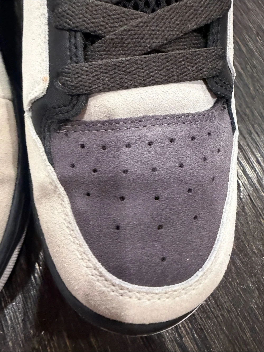 Men’s Rare 2007🔥 Nike Banger Gray/Black Suede Skate Shoes dunk size 10
